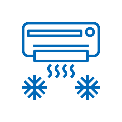 Icon für Lüftungs-, Kälte- und Klimatechnik von WKS Saalfeld - Wärme-, Klima- & Sanitärtechnik in Thüringen