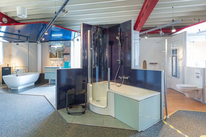 Bilder vom Bäderstudio von WKS Saalfeld - Wärme-, Klima- & Sanitärtechnik in Thüringen